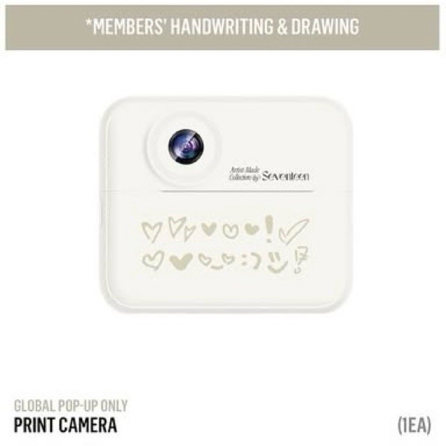 [US SELLER] Artist Made Collection by SEVENTEEN Print Camera + 2 refills (NEW)