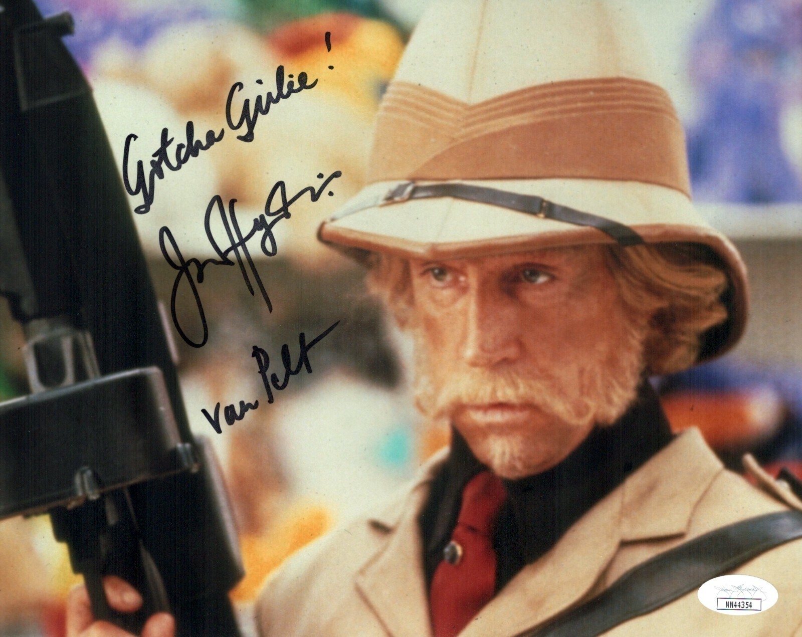 JONATHAN HYDE Signed 8×10 JUMANJI Van Pelt Autograph QUOTE JSA COA Cert