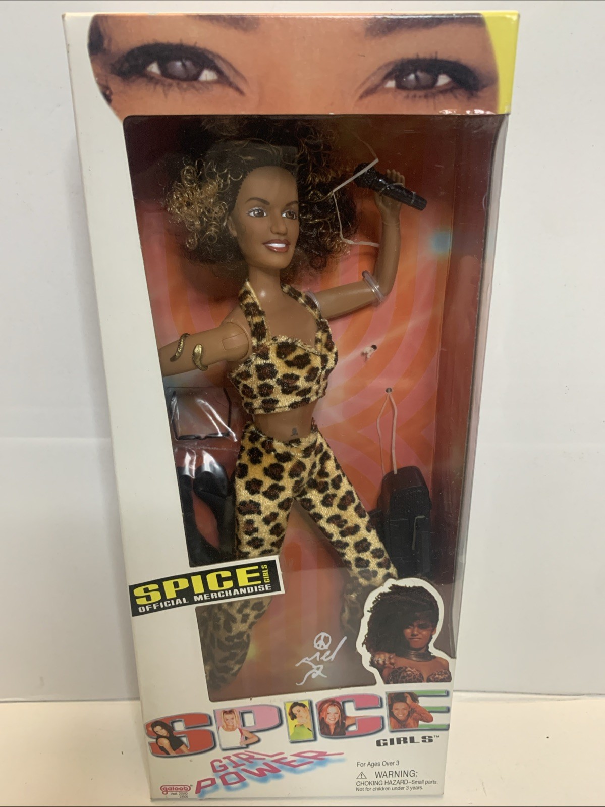 Vintage 1997 Spice Girls Doll Scary Spice Mel B Galoob Girl Power Doll – (As is)