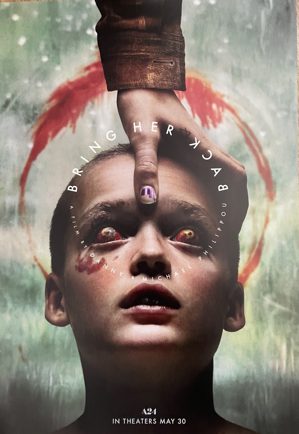 JIGSAW + Bring Her Back + PENNYWISE + Woman In Black 4 Horror MOVIE poster SET