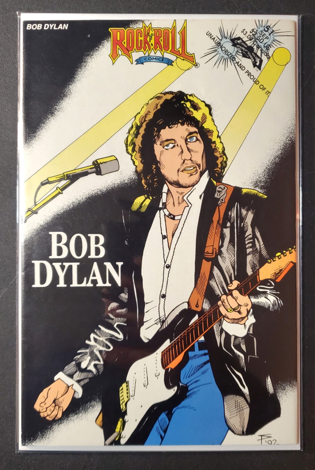 Rock N Roll Comics Bob Dylan #51 Revolutionary Comics Sept 1992~NM~Free Shipping