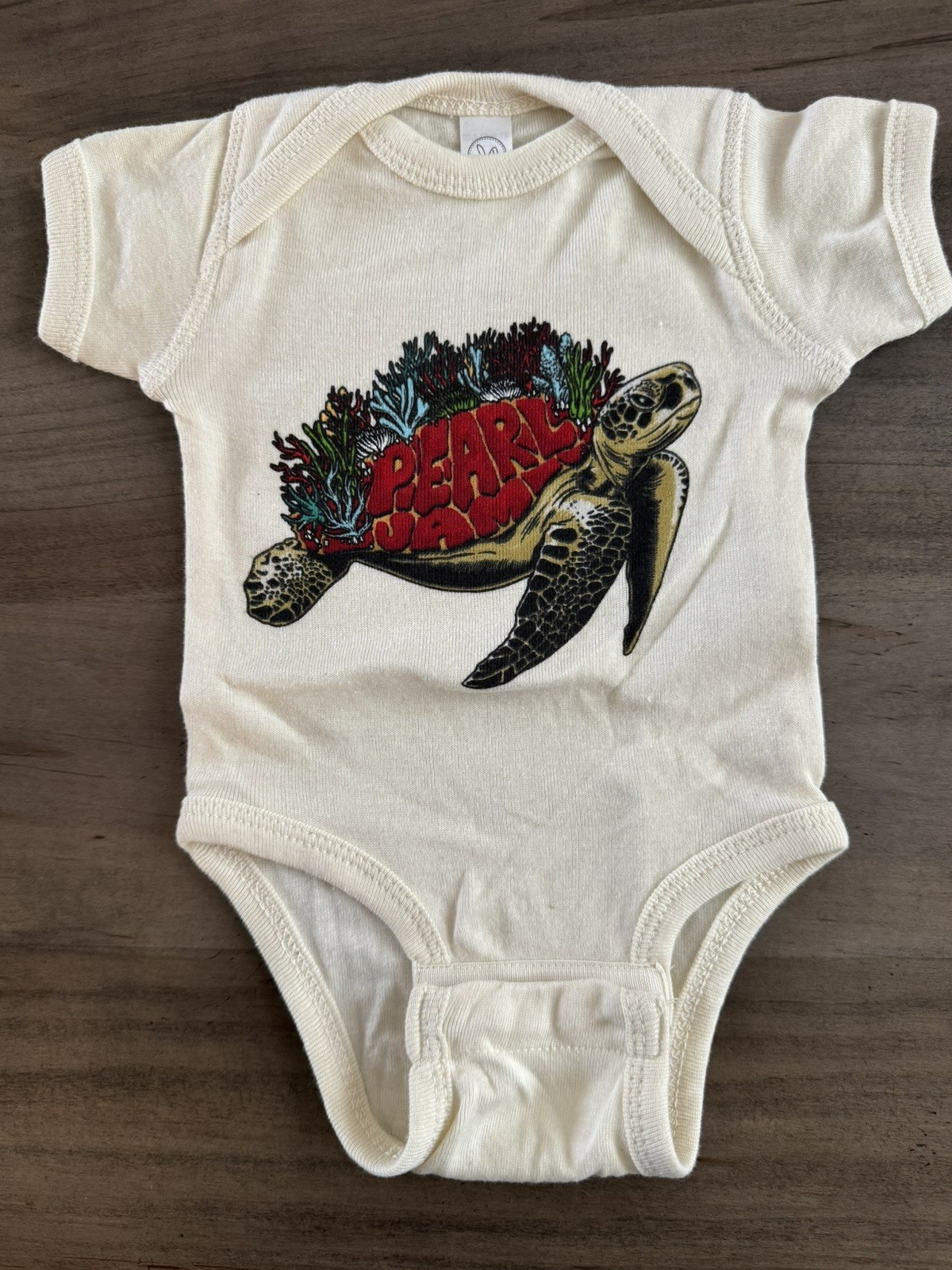 Pearl Jam ~ Newborn ~ New One Piece Bodysuit ~ “Sea Turtle”