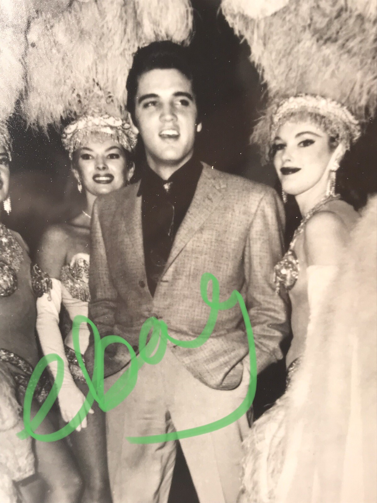 Rare Elvis Presley 8X10 Photo Bernard Of Hollywood