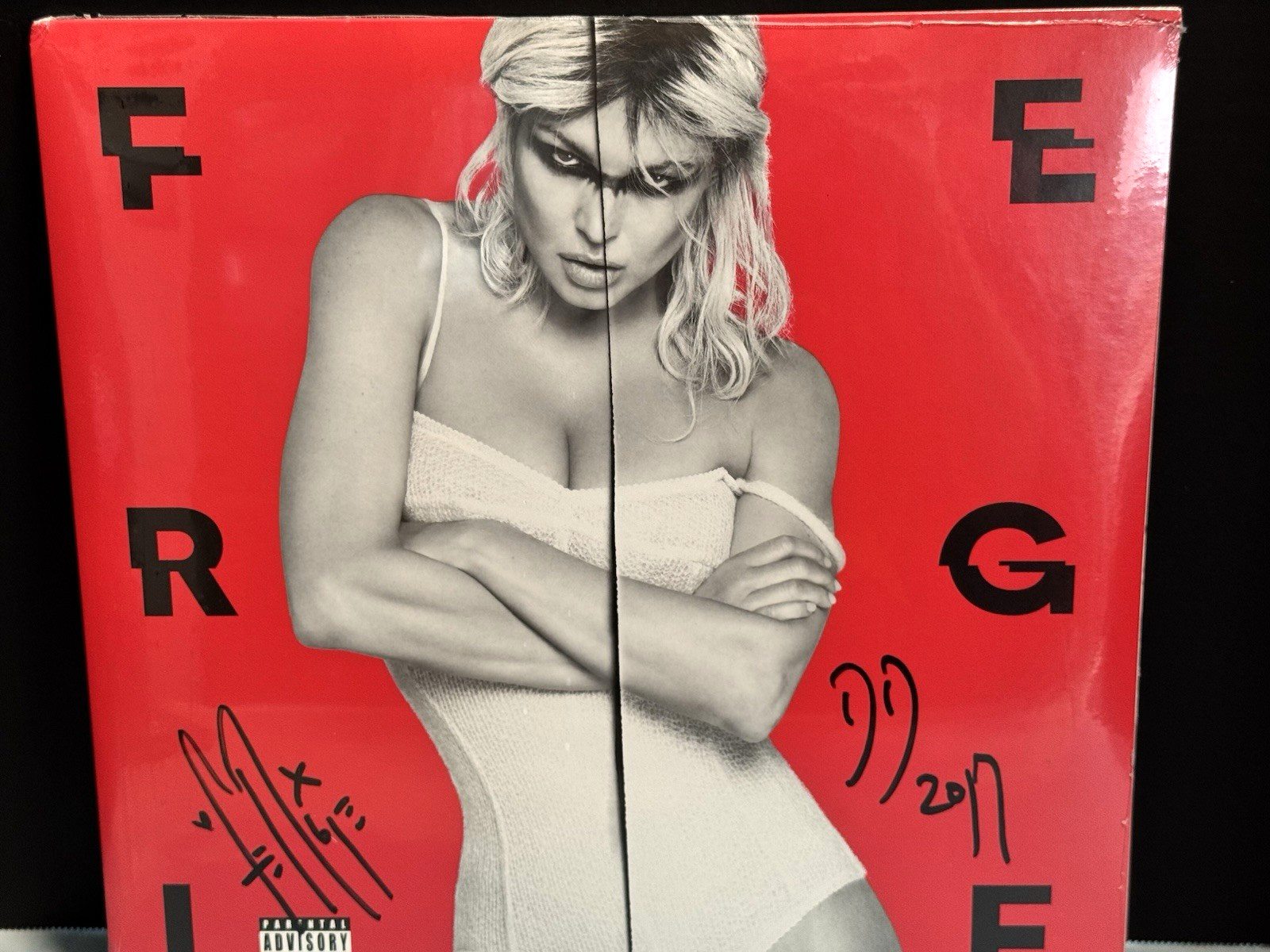 FERGIE Signed Autograph Double Dutchess Vinyl Record 2017 Autographed