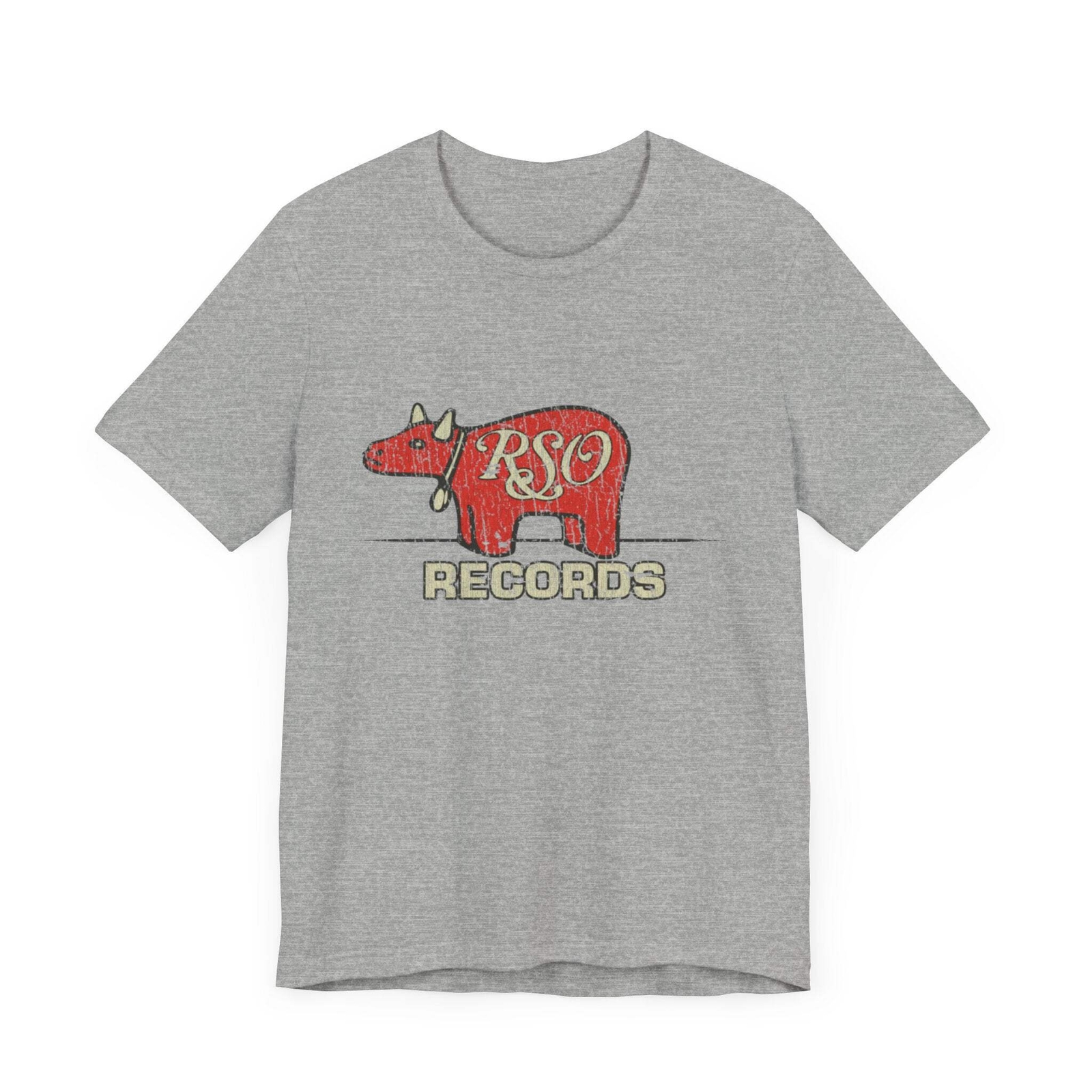 Vintage RSO Records Label Logo Unisex Jersey Short Sleeve T-Shirt