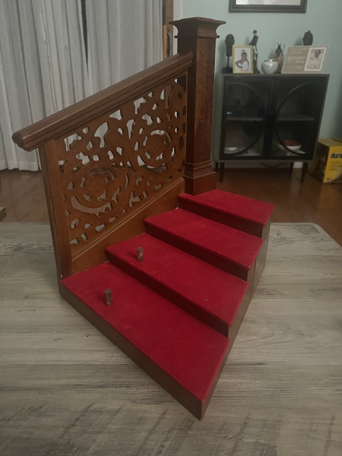 Franklin Mint – Gone With the Wind Rhett & Scarlett A Night Of Passion-Staircase