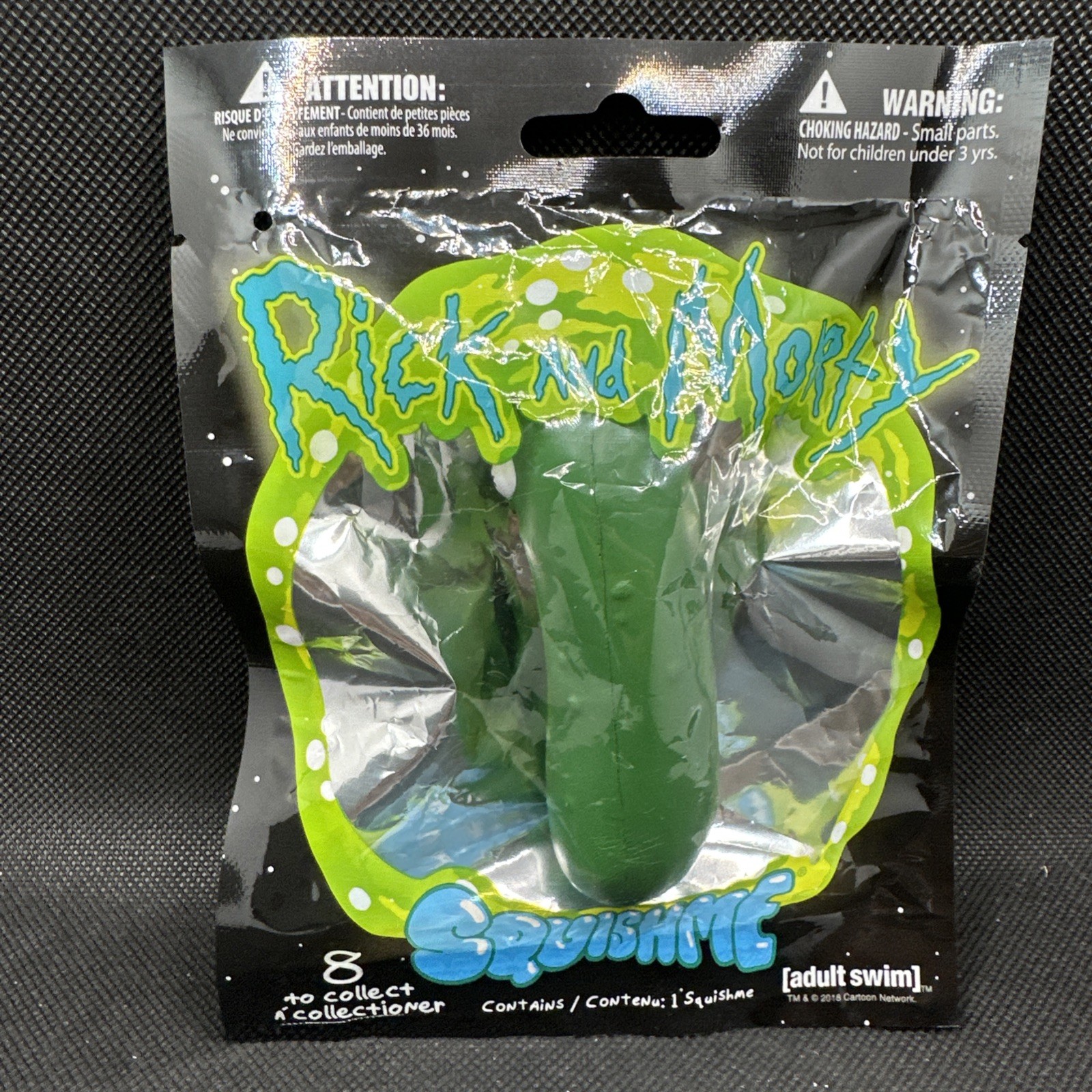 Adult Swim Rick and Morty SquishMe – Pickle Rick – New and Sealed