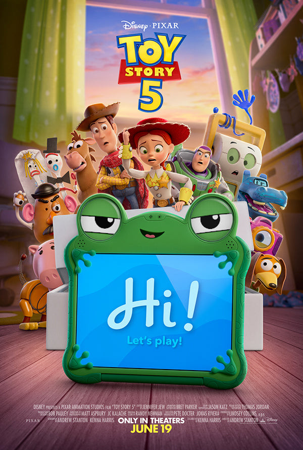 27 Inch x 40 Inch Toy Story 5 Original Double Sided Poster