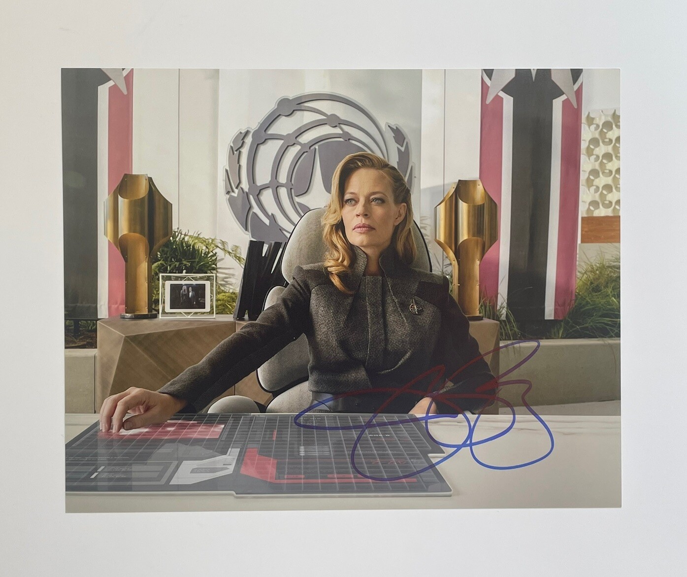 Jeri Ryan Authentic Hand Signed 8×10 Photo Autograph, Star Trek Seven Of Nine