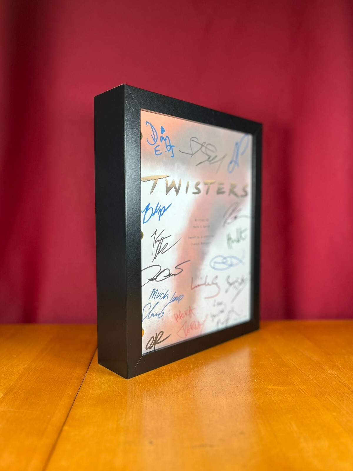 Twister & Twisters Scripts Signed- Autograph Reprints- Tornadoes- Twister Movie