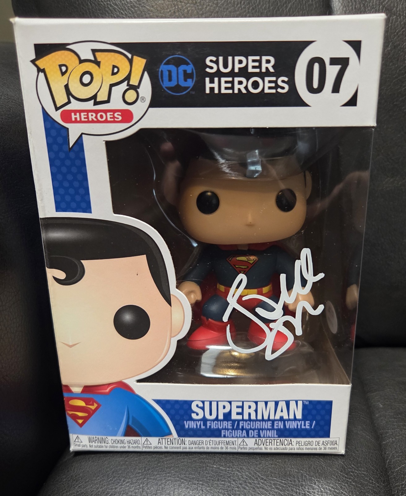 James Gunn Autograph Signed Funko Pop Superman PSA Certified