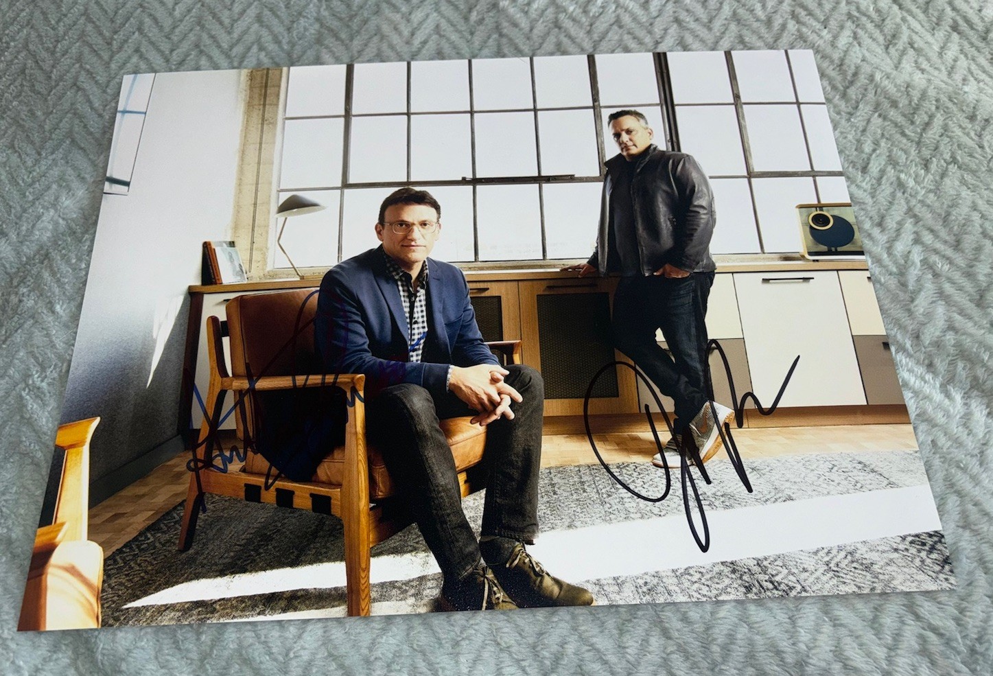 Anthony Russo & Joe Russo Signed 11×14 Photo Avengers Endgame