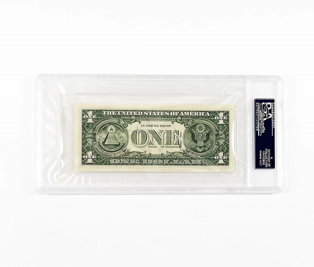 Cate Blanchett Autographed Signed Dollar Bill Certified Authentic PSA/DNA COA