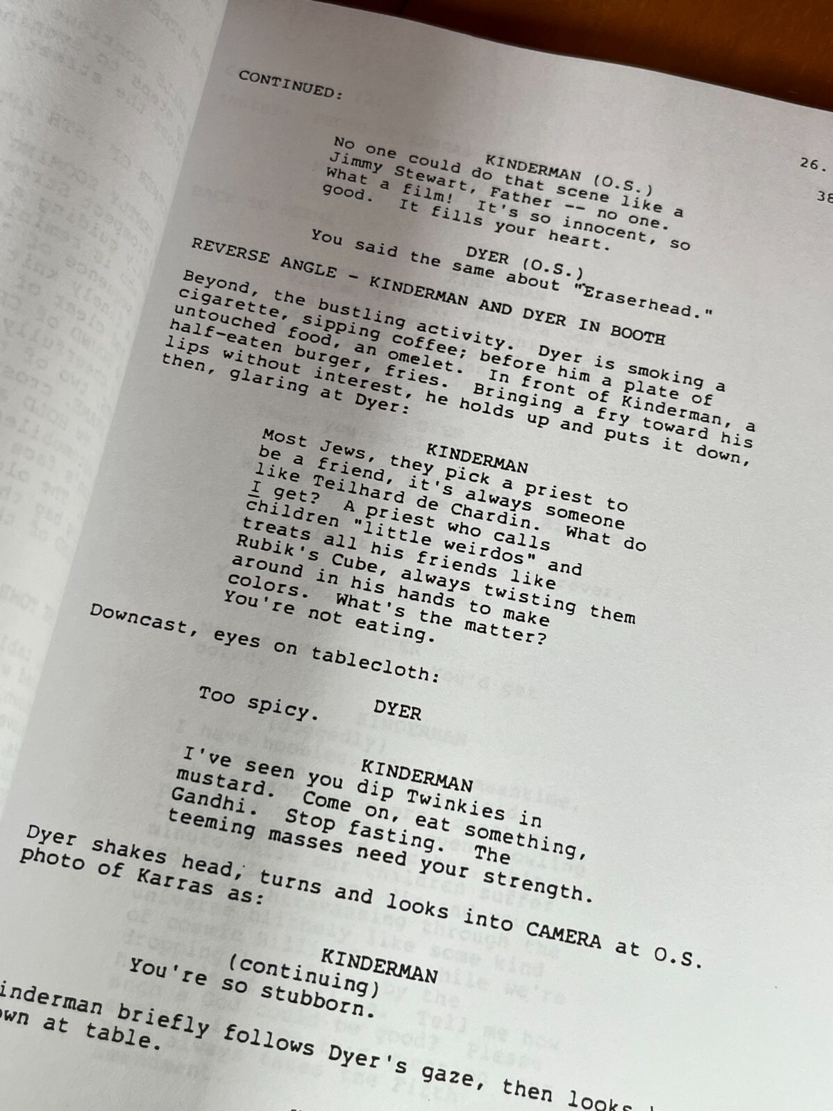 The Exorcist III Script Signed- Autograph Reprints- 145 Pages- Horror