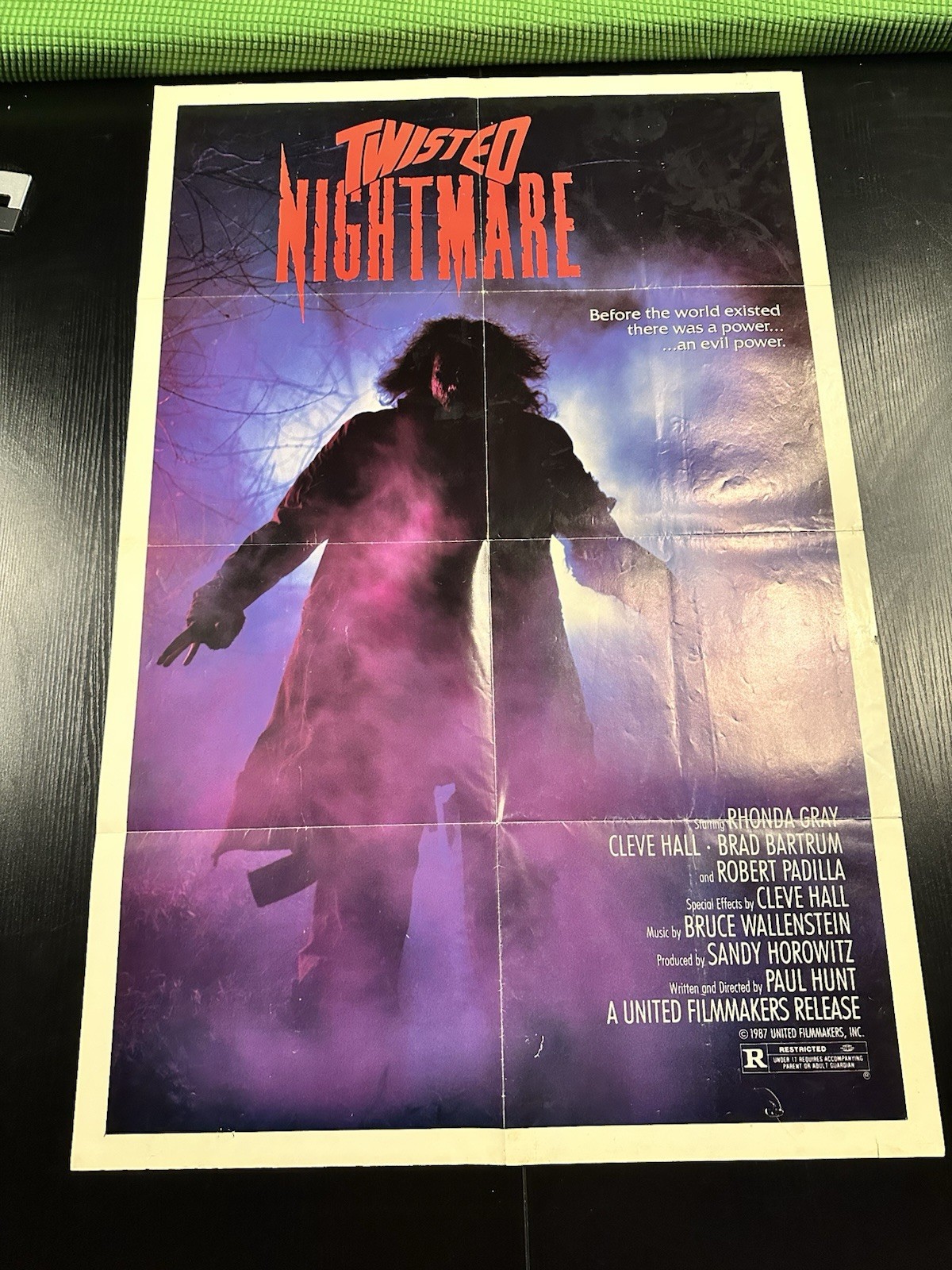 Twisted Nightmare (1987) US 1 Sheet Poster NOT VIDEO VHS Horror Slasher