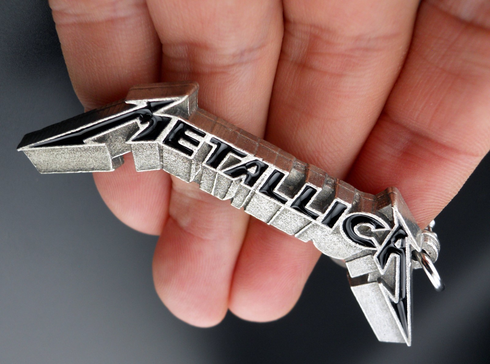 Metallica Necklace Stainless Chain New HUGE Pendant 2006 Official Relive Metal