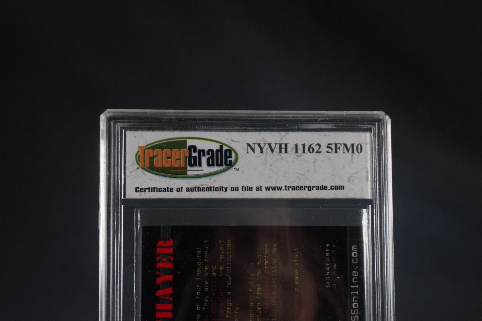 Complete KISS TracerGrade Promo Card Set 4 Gene Paul Peter Tommy Graded 10 8