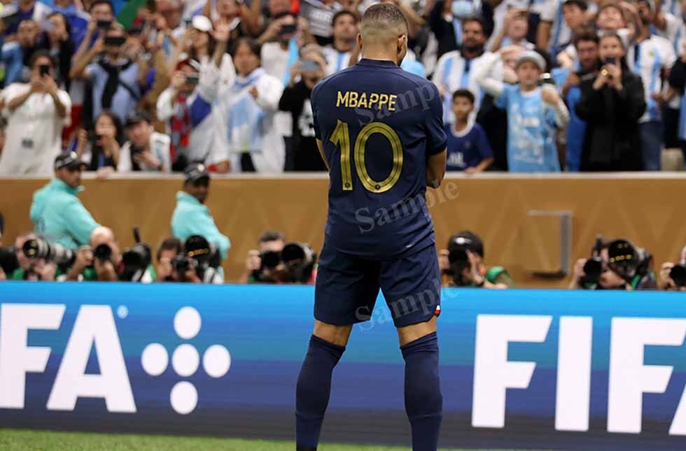 Sports Images Men Soccer Football World Cup 2022 France Kylian Mbappe Photo 3719