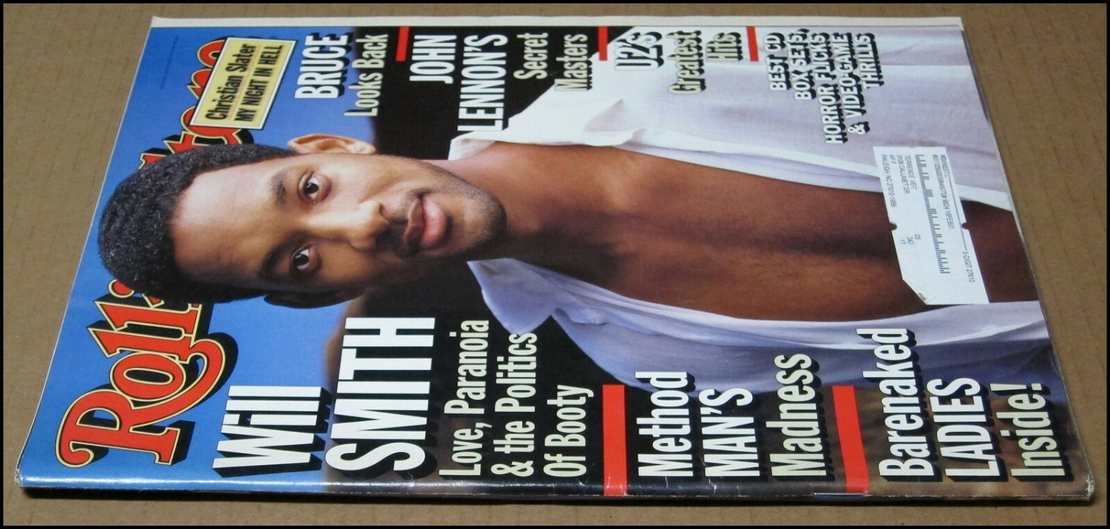 12/10/1998 Rolling Stone Magazine Will Smith Barenaked Ladies Method Man Lennon