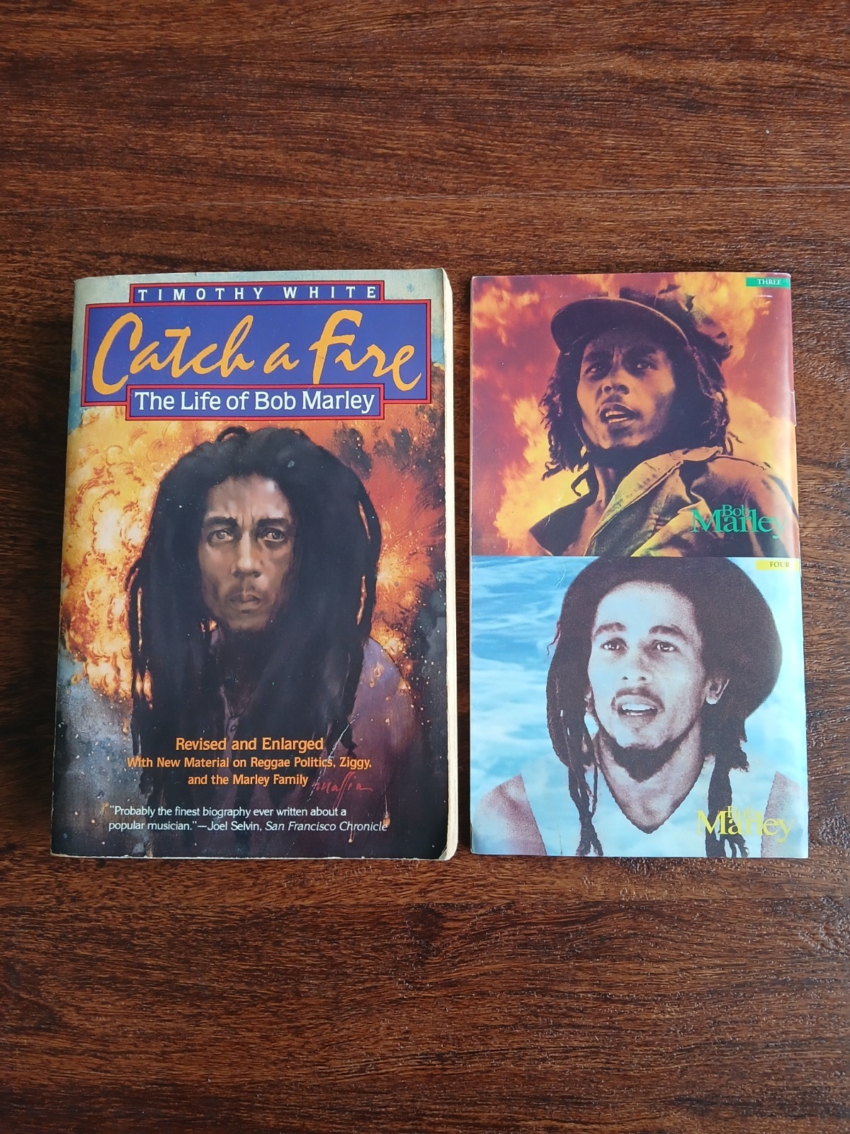 🔥🎶Bob Marley – Catch A Fire The Life of Bob Marley and Songs Of Freedom Books