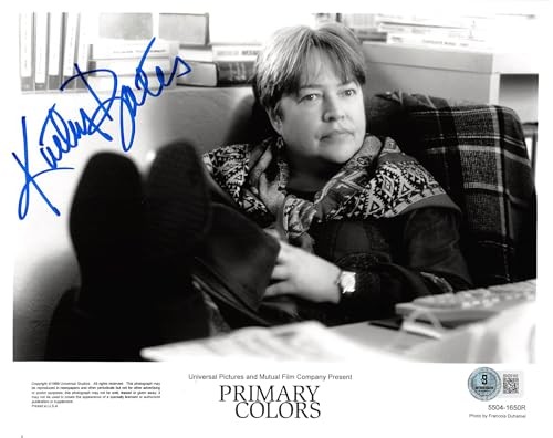 Kathy Bates Primary Colors Authentic Signed 8×10 Photo Autographed BAS #BN29165