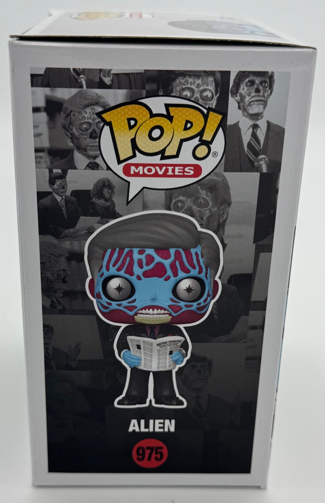 Keith David Signed Alien Funko Pop Vinyl 975 They Live Frank Autograph Bas K716