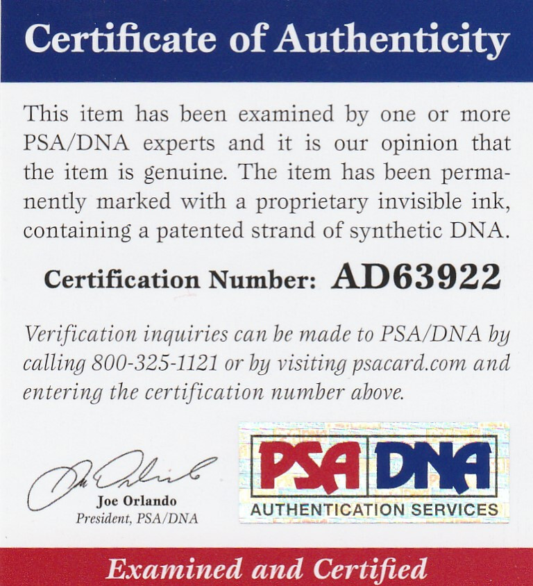 Autographed Tennessee Williams cancelled check PSA/DNA certified