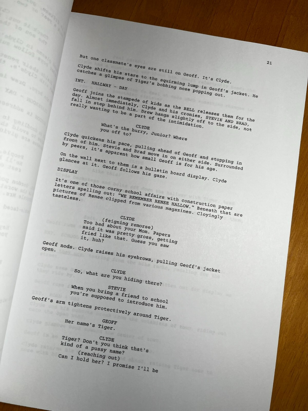 Pet Sematary II Script Signed- Autograph Reprints- 98 Pages
