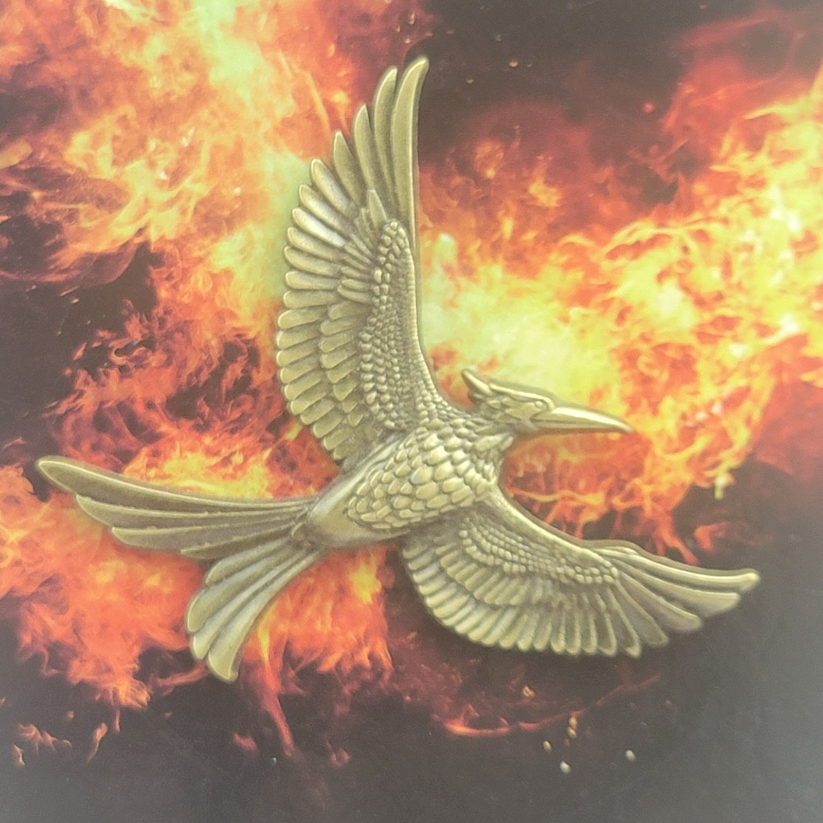 The Hunger Games Part 2 Mockingjay Pin Backpack Lapel Action Movie Collectible