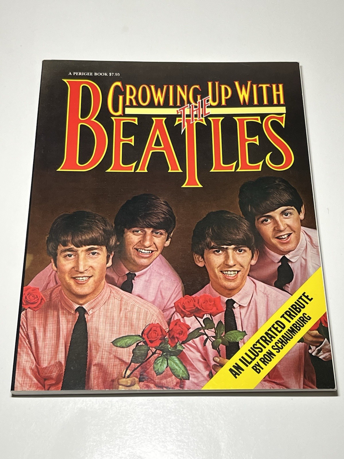 Growing Up With The Beatles Book With Poster Illustrauted Tribute
