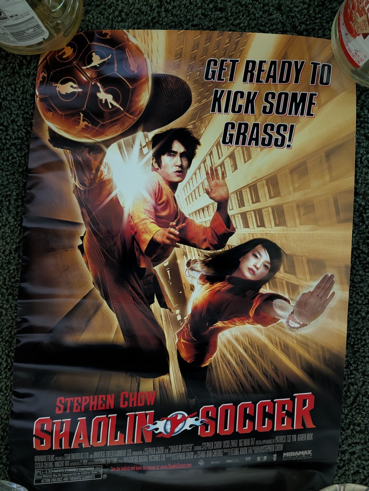 Vintage Movie Theater Poster Lobby Card 2003 Shaolin Soccer Kung Fu