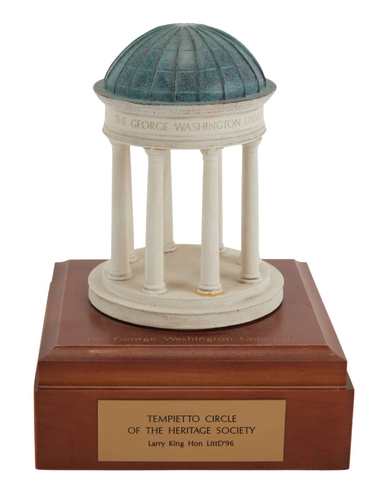 Larry King Tempietto Award George Washington University ￼