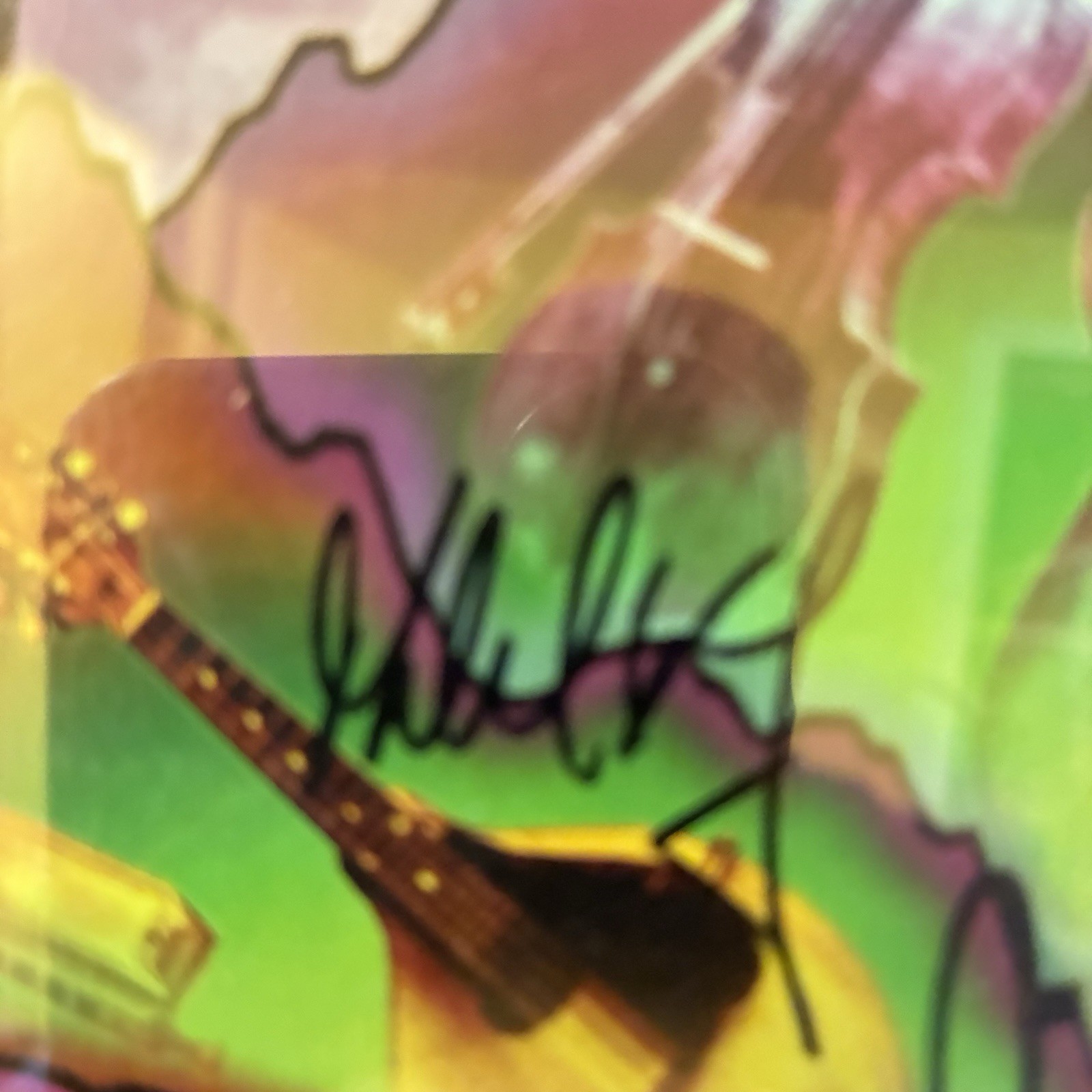 Summit Festival String Cheese Incident Autographed Poster 8/17-19/2001 Terrapin