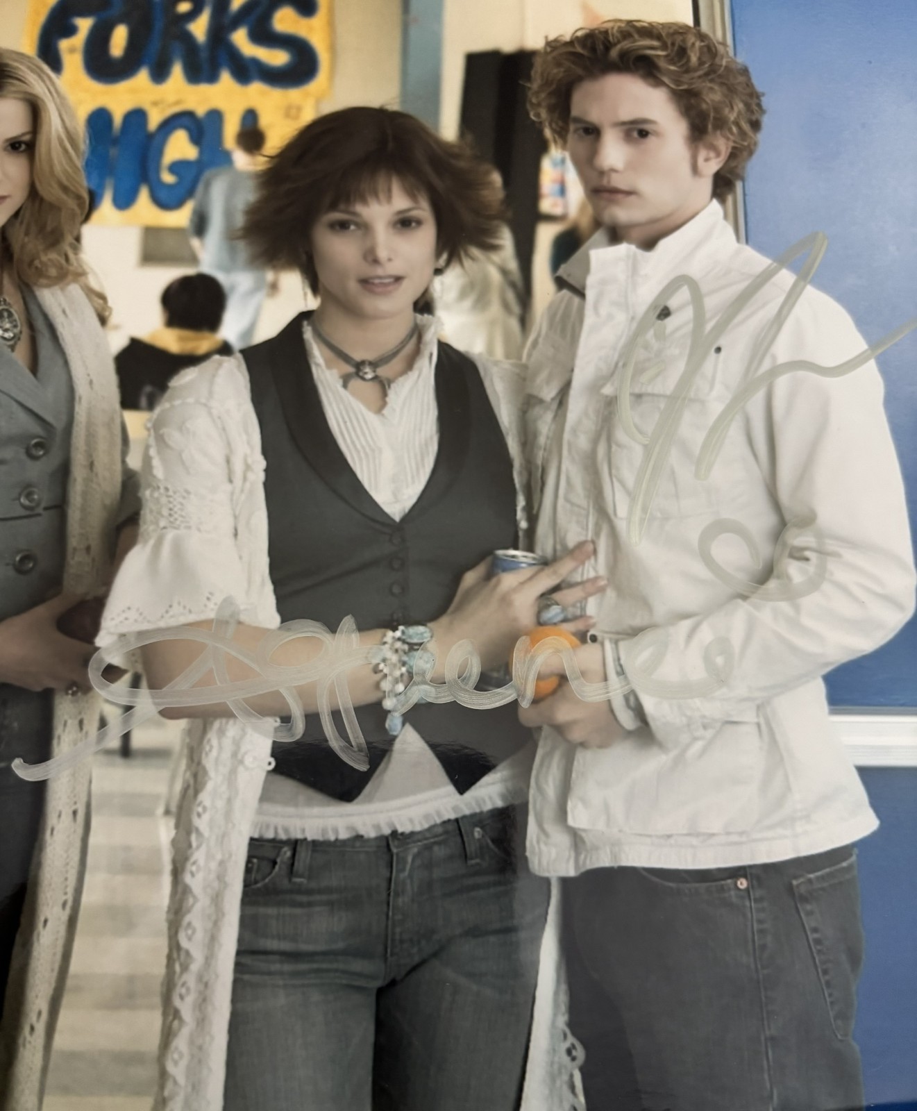 *Twilight* Jackson Rathbone * Ashley Greene * Kellan Lutz * 3-signature 8×10