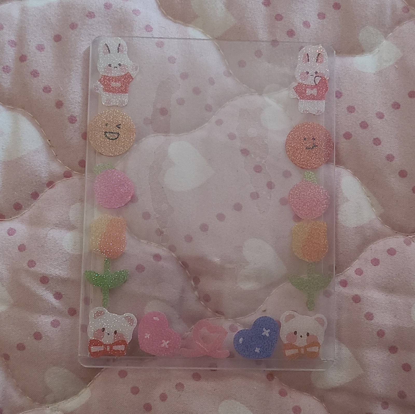 Cute Kpop Photocard Holder Soft Plastic