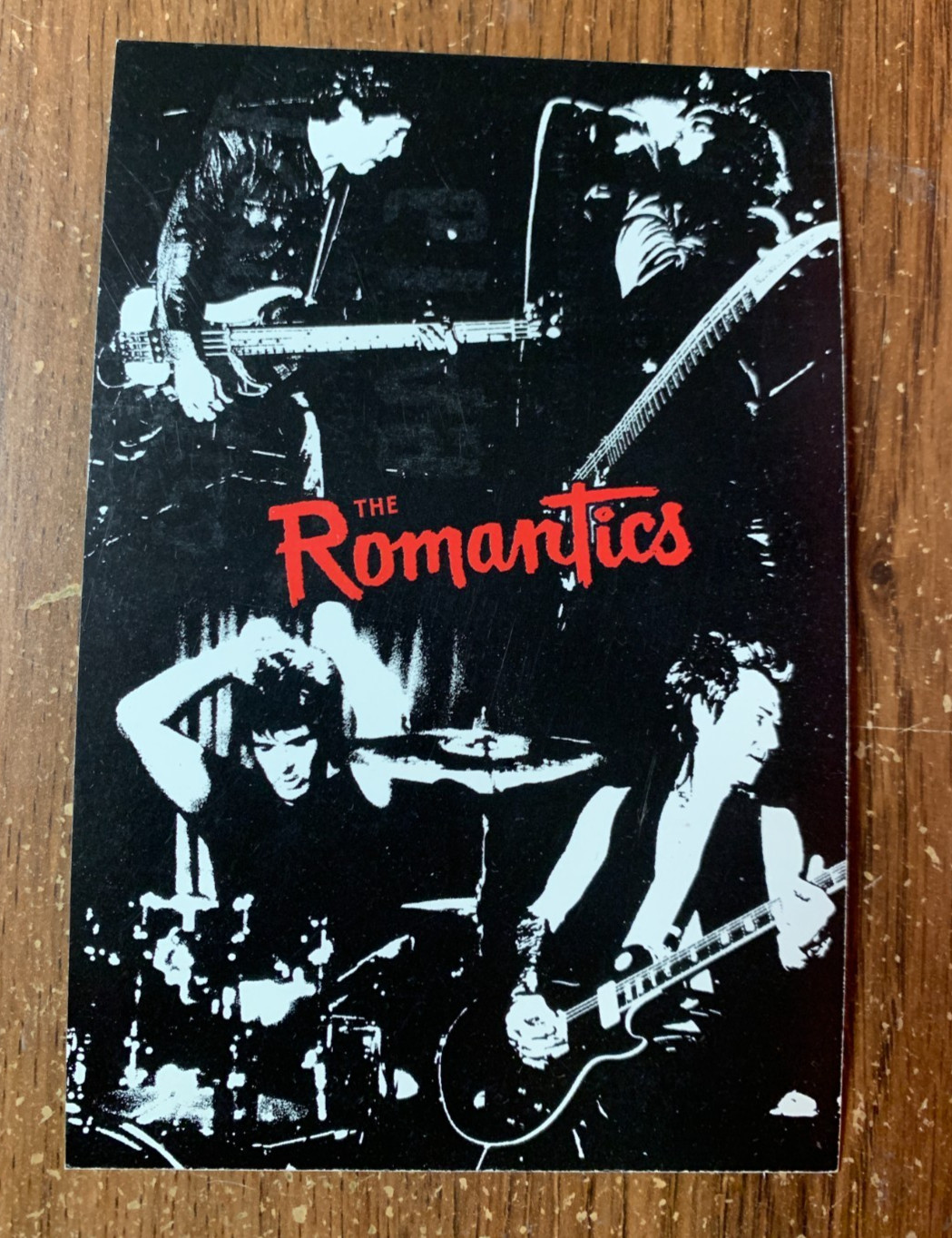 2003 The Romantics New Album Hype Post Card