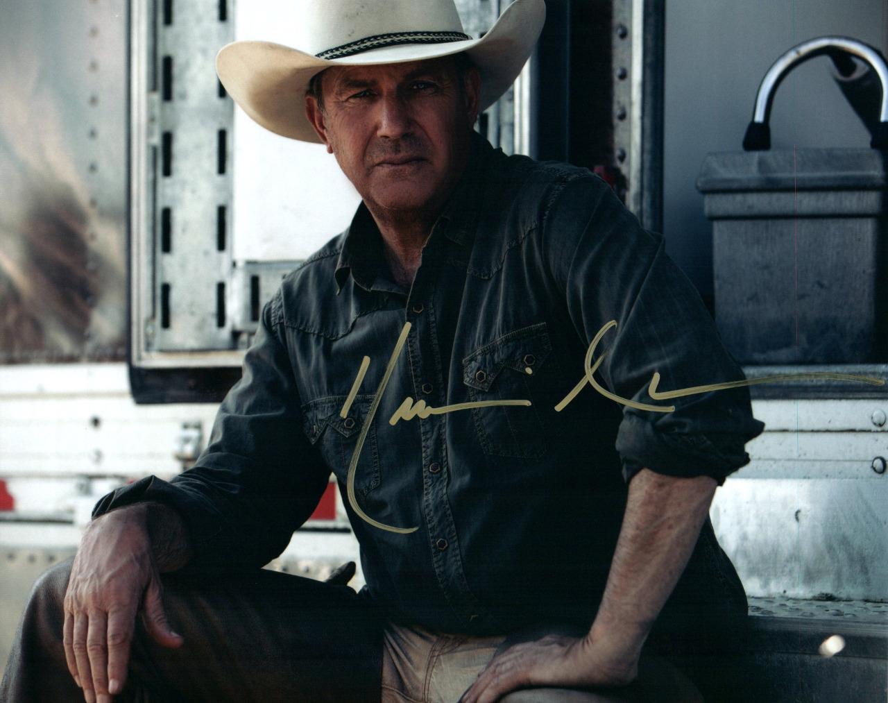 Kevin Costner signed 8×10 Photo autographed Nice + COA