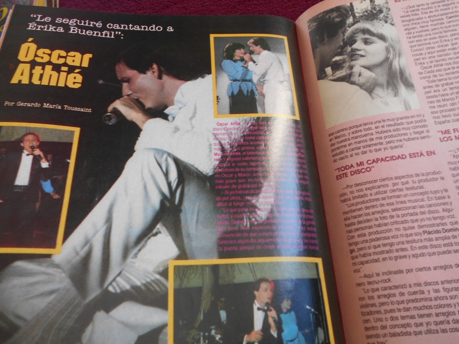 RITMO magazine PANDORA MARIA CONCHITA ALONSO MARISELA LUCIA MENDEZ FLANS TIGRESA
