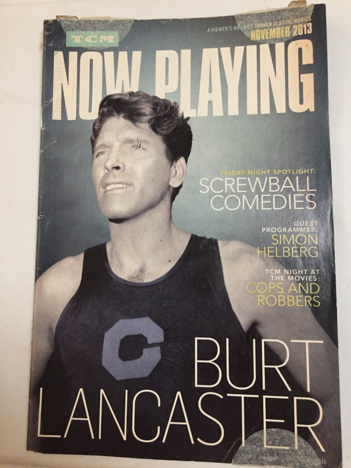 TCM Burt Lancaster Now Playing Viewer’s Guide November 2013