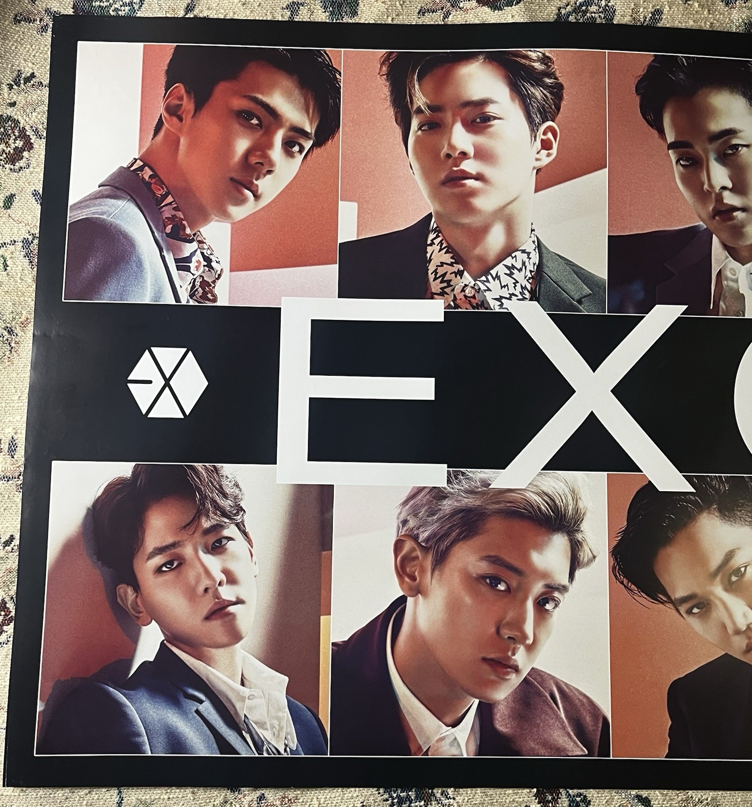 EXO K-Pop Band Poster RGT Limited International Licensed Reprint 24×36