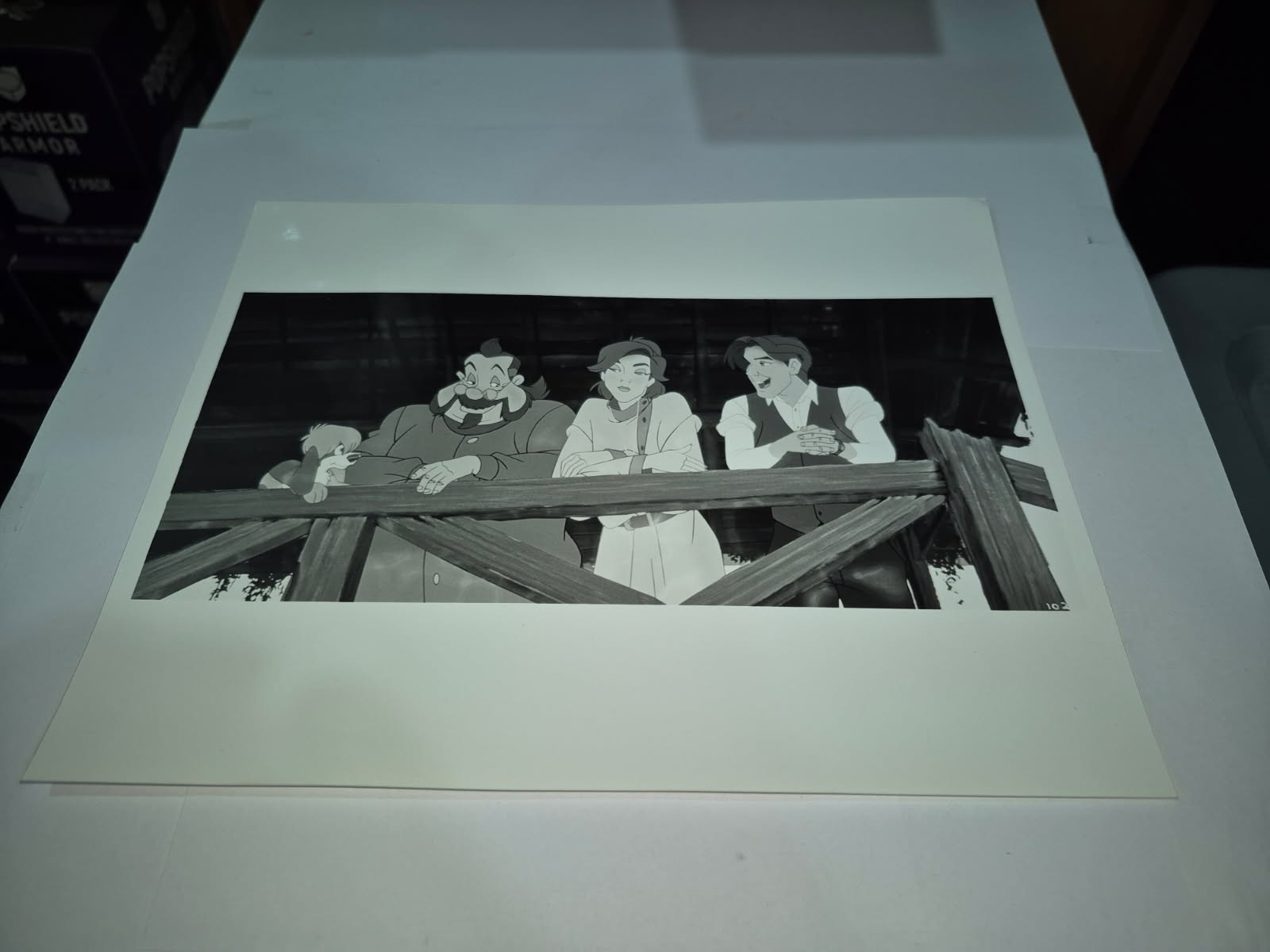 1997 ANASTASIA Movie Promo Press Proof Photo 8×10 black and white UT23