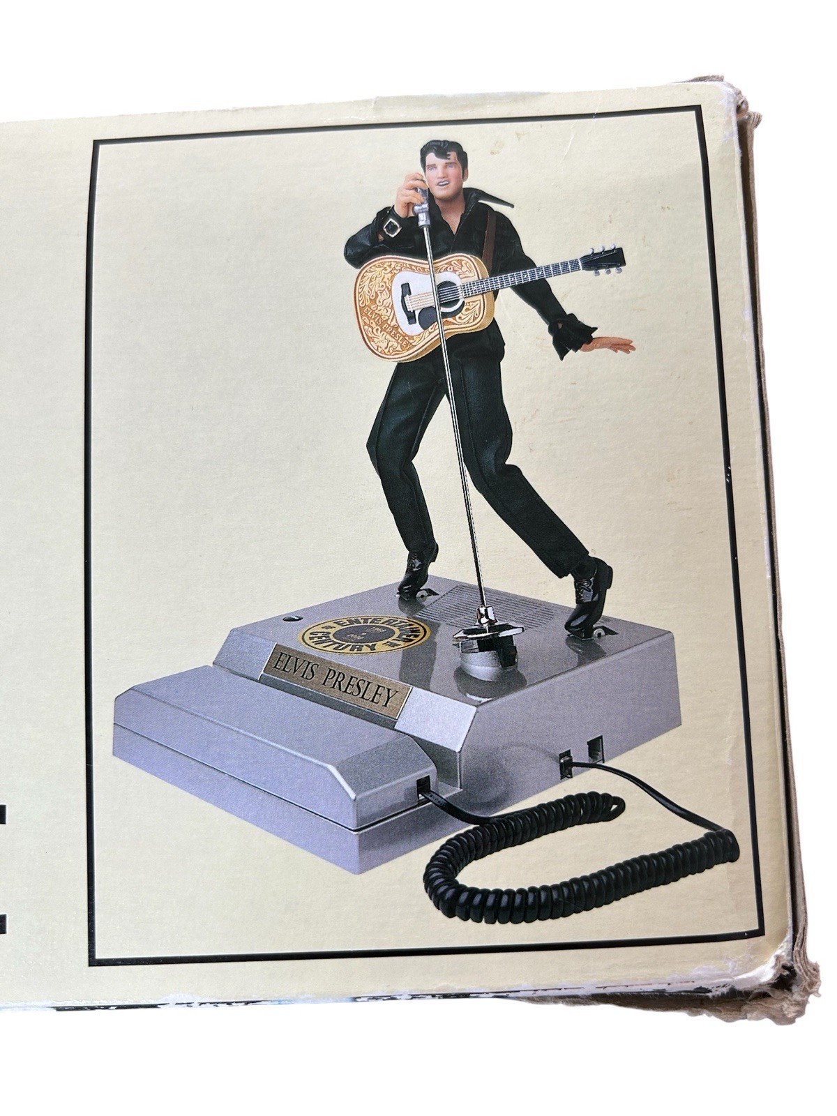 TeleMania Elvis Presley Singing Dancing Phone 2000 EPE NIB 1968 Comeback Rare