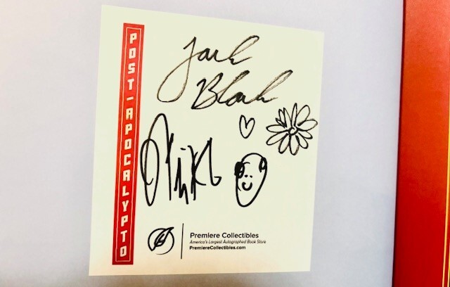 ‘Tenacious D’ Signed “Post-Apocalypto”- Jack Black & Kyle Gass (COA) & CD single