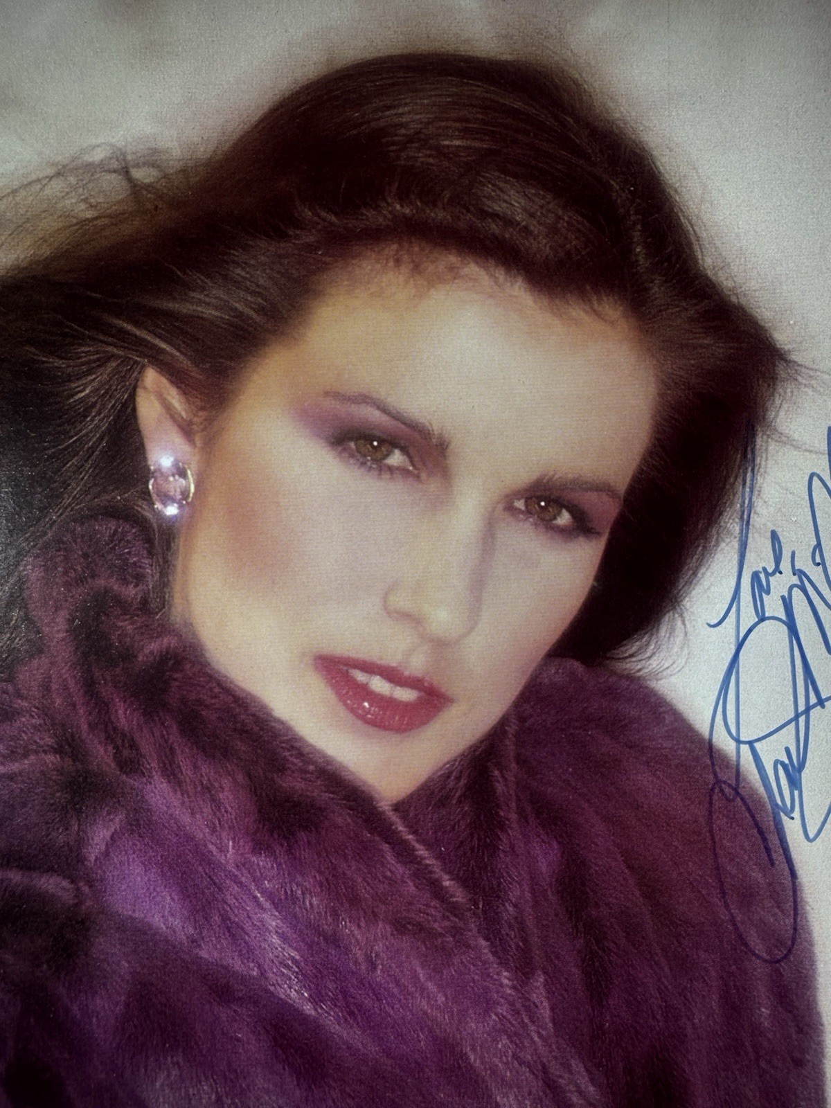 Signed Charly McClain Photograph From 1980s