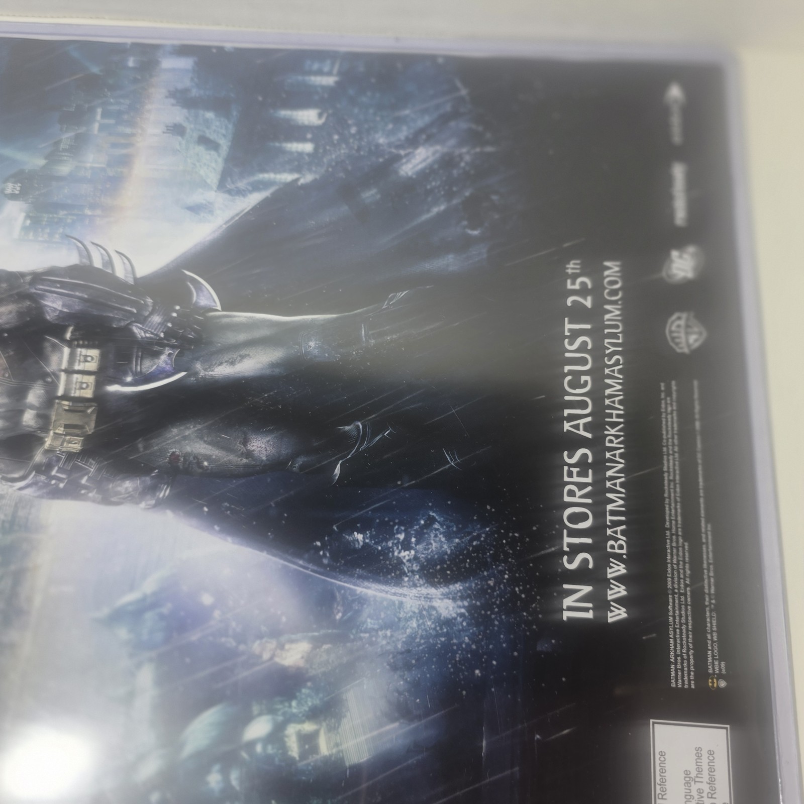 Original SDCC Promo Batman Arkham Asylum Poster 11″ by 17″ Conroy Sorkin Hamill