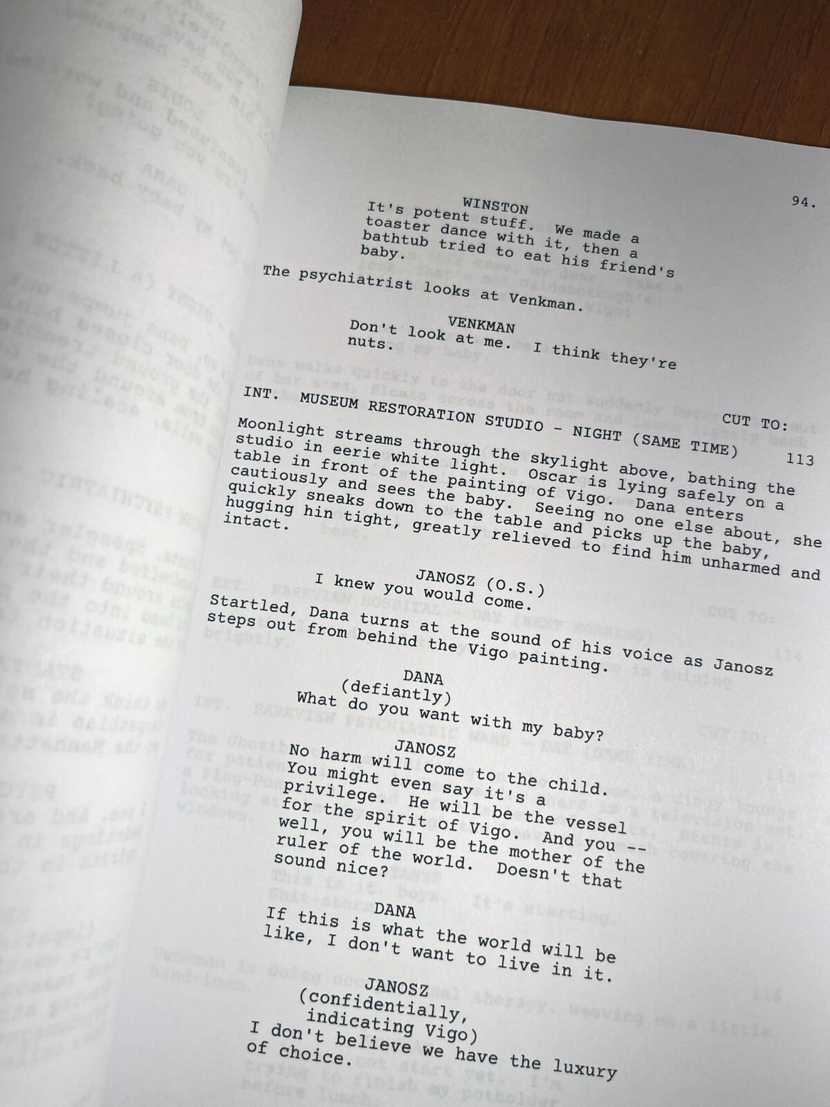 Ghostbusters II Script Cast-Signed – Autograph Reprints – 120 Pages