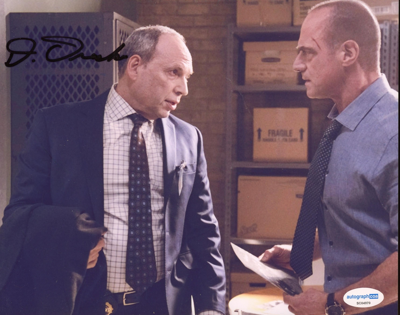 Daniel Oreskes “Law & Order: Organized Crime” AUTOGRAPH Signed 8×10 Photo ACOA