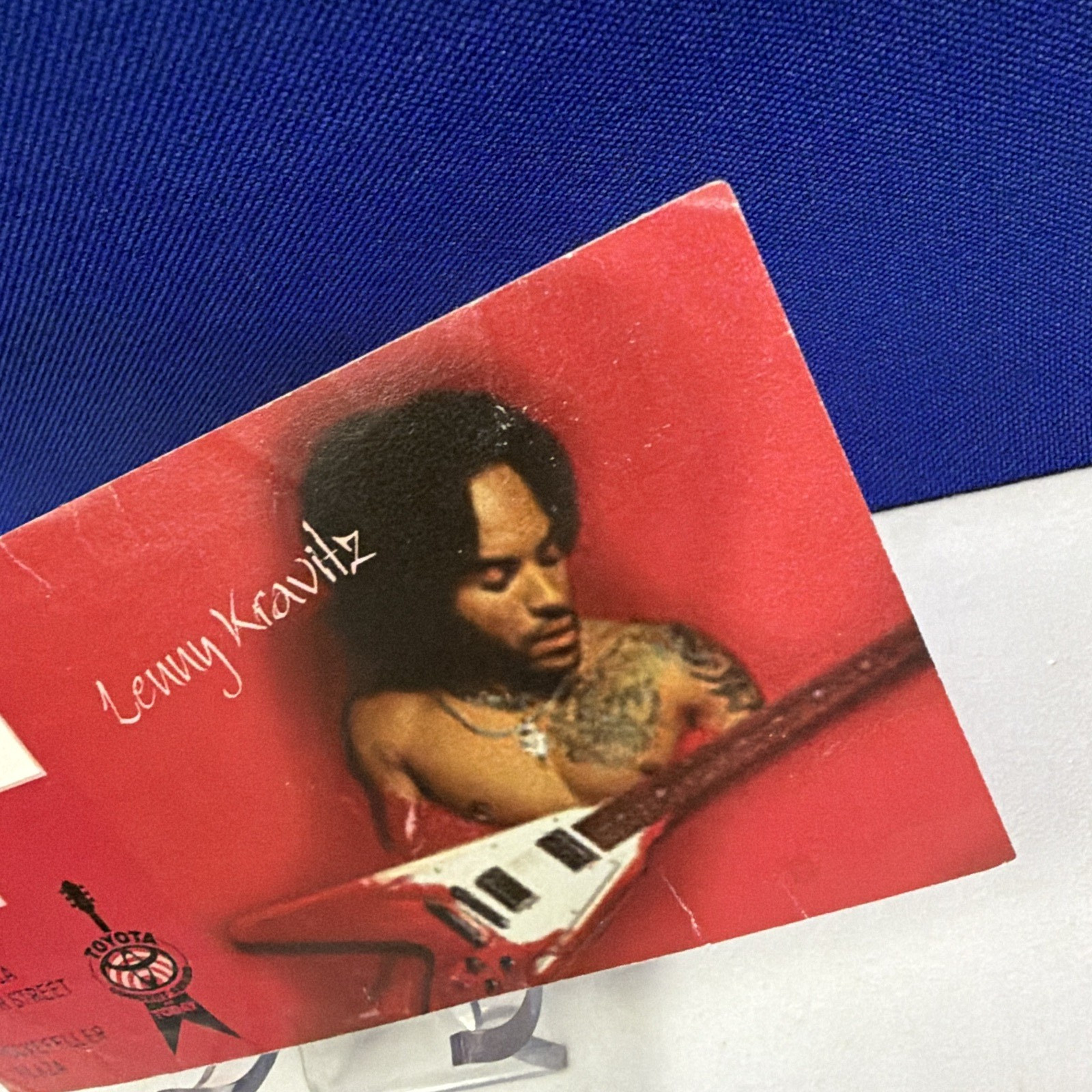 2004 Lenny Kravitz Today Show Free Concert Ticket Pass NBC Rockefeller Plaza