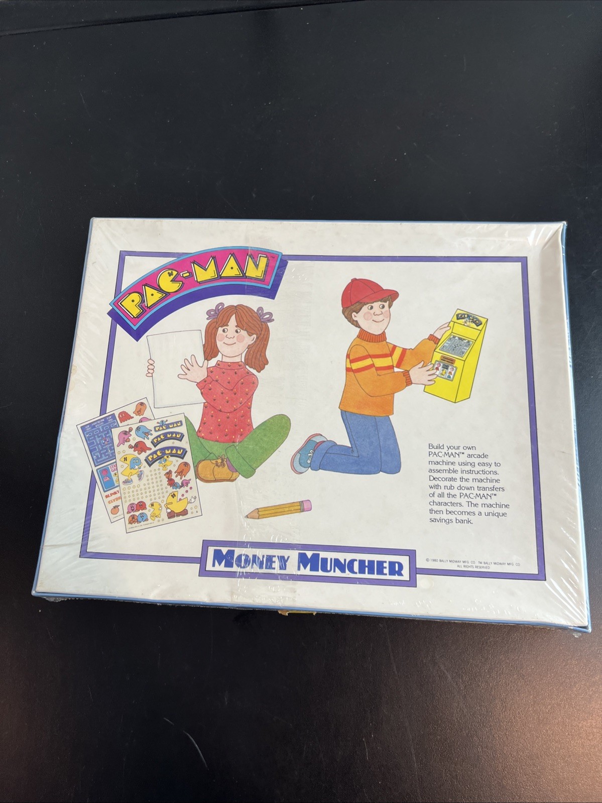 1980 Bally Midway PAC-MAN Money Muncher Kit New Sealed