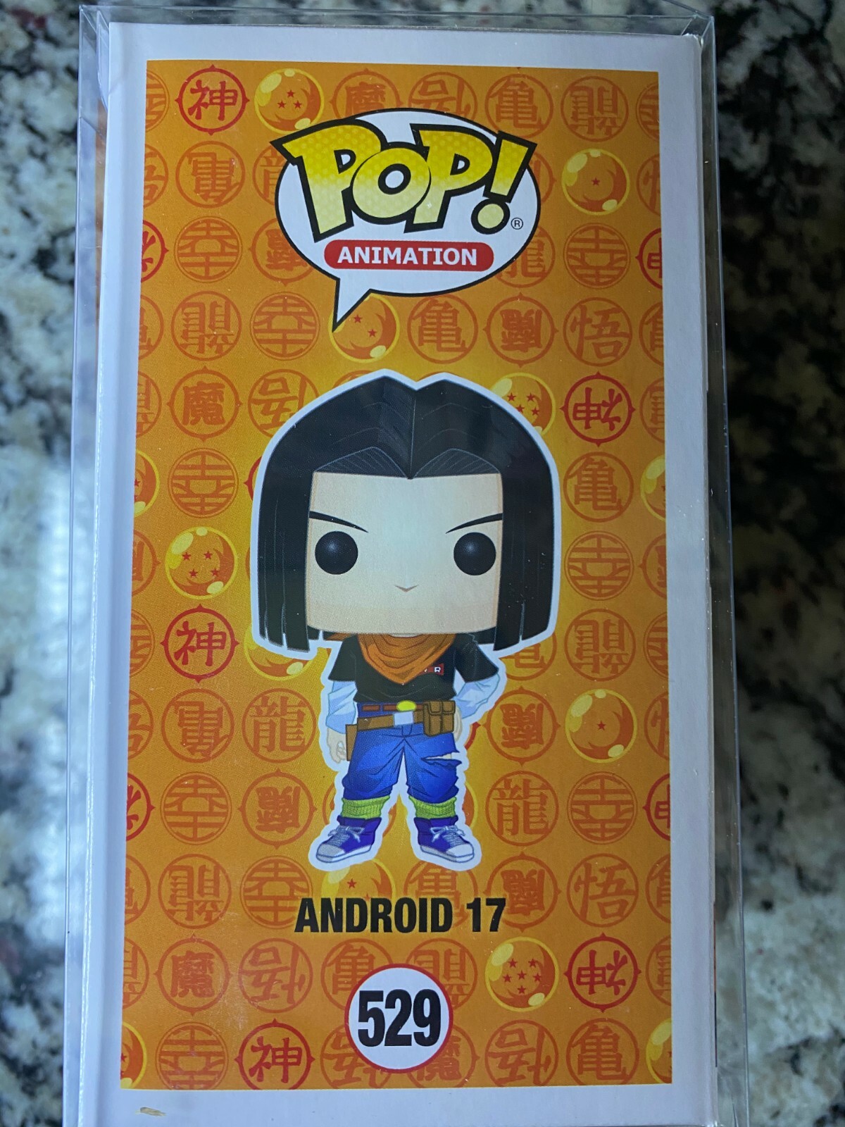 CHUCK HUBER Signed Autographed ANDROID 17 Funko Pop #547 DRAGON BALL TriStar COA